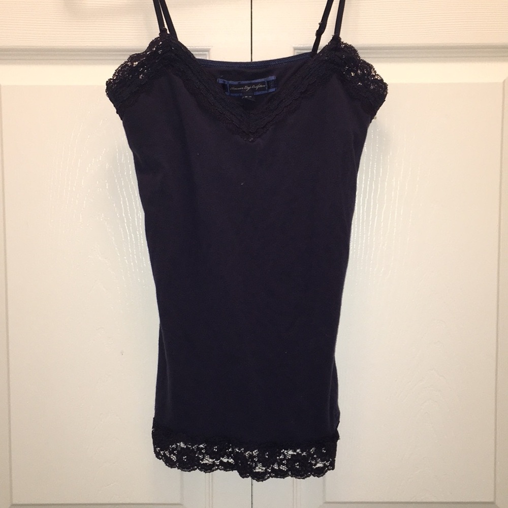 GUC AE Spaghetti Strap Camisole Navy